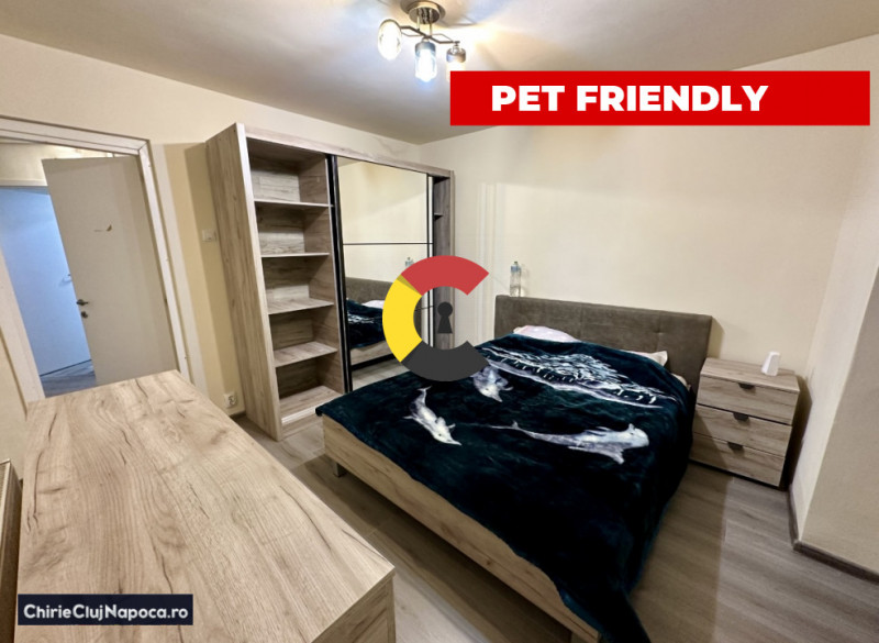 Apartament renovat cu 2 camere si balcon, Manastur , zona Big