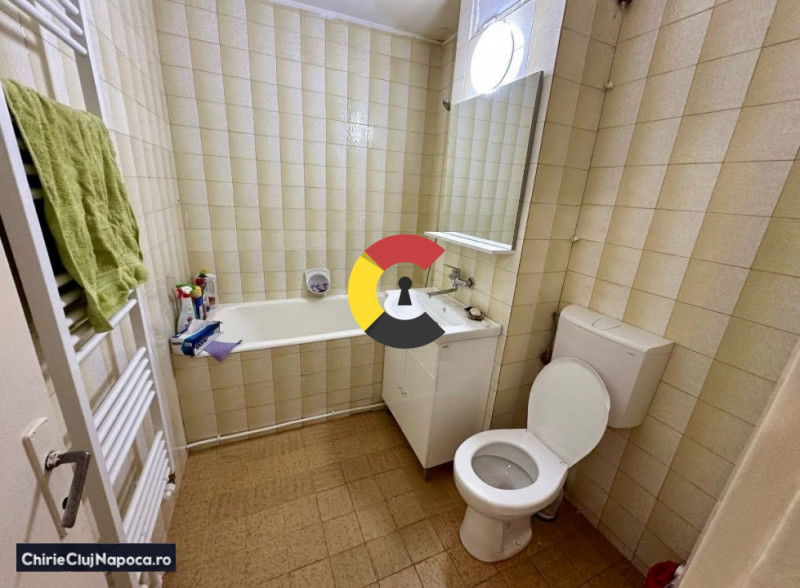 Apart. renovat cu 2 camere +balcon, Manastur, 2-3 statii de Centru 