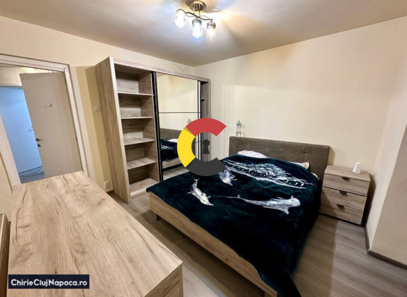 Apart. renovat cu 2 camere +balcon, Manastur, 2-3 statii de Centru 