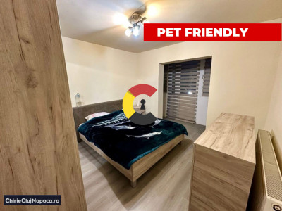 Apart. renovat cu 2 camere +balcon, Manastur, 2-3 statii de Centru 