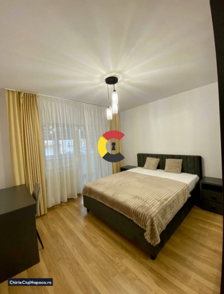 Apartament spatios cu 2 dormitoare si balcoane, Calea Turzii , zona Observator 