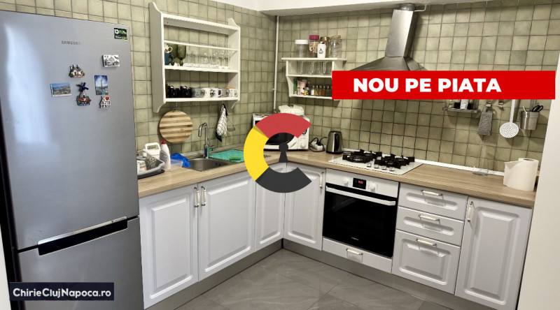 Apartament fain cu 2 camere si balcon, Zorilor , zona Observator, bloc nou 