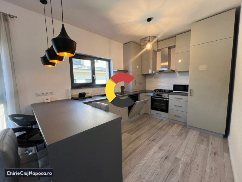 Apartament cu dormitor si living  in Borhanci | bloc nou | parcare |