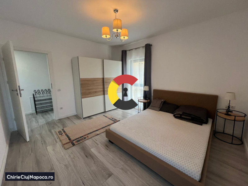 Apartament cu dormitor si living  in Borhanci | bloc nou | parcare |