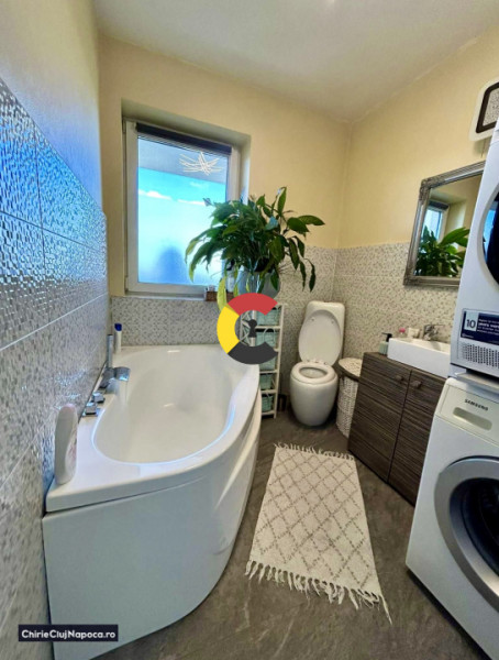 Apartament frumos cu 2 camere si terasa, Dambul Rotund , zona 18Gym, parcare 