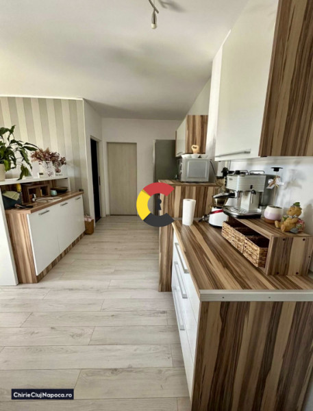 Apartament frumos cu 2 camere si terasa, Dambul Rotund , zona 18Gym, parcare 