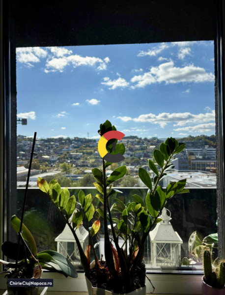 Apartament frumos cu 2 camere si terasa, Dambul Rotund , zona 18Gym, parcare 