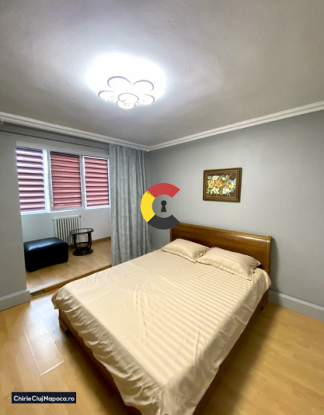 Apartament cu 2 dormitoare si balcoane, Manastur, zona Big