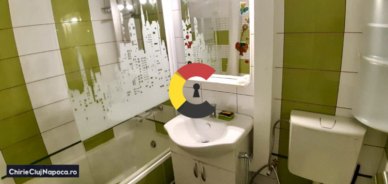 Apartament cu 2 dormitoare si balcoane, Manastur, zona Big