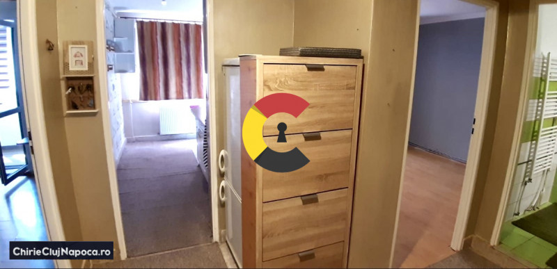 Apartament cu 2 dormitoare si balcoane, Manastur, zona Big