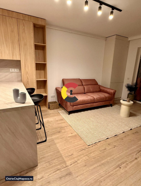 Apartament modern cu 2 camere si balcon, Iris , zona Auchan, garaj 