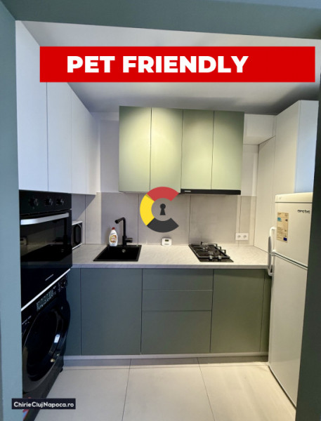 Apartament dotat cu 2 camere, Gheorgheni , zona Hermes, prima inchiriere