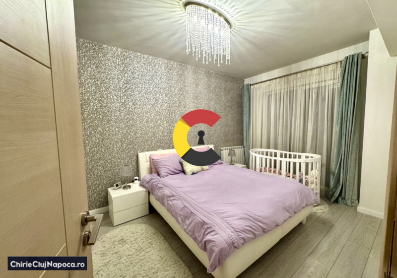 APARTAMENT CU GRĂDINĂ • 2 DORMITOARE • BUNĂ ZIUA • PARCARE