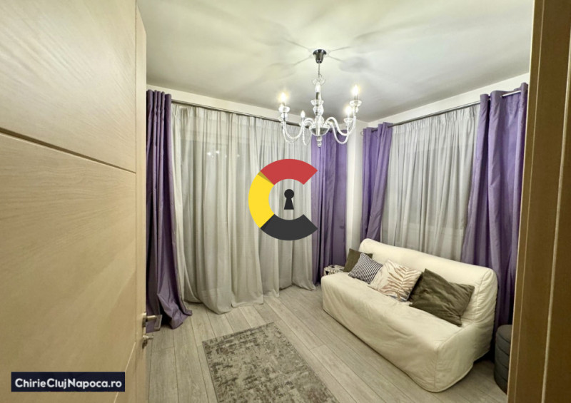 APARTAMENT CU GRĂDINĂ • 2 DORMITOARE • BUNĂ ZIUA • PARCARE