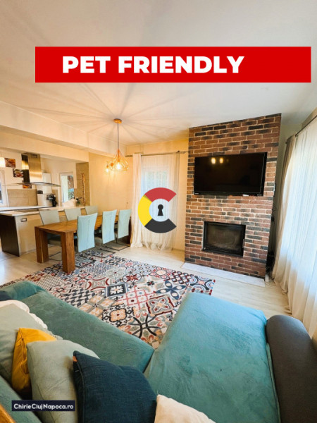 DUPLEX SPAȚIOS CU 3 DORMITOARE •CURTE PRIVATĂ• FLOREȘTI • PET FRIENDLY