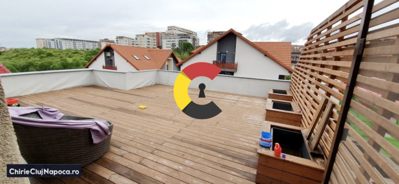 Penthouse cu terasa mare, Zorilor , zona Observator, parcare si garaj