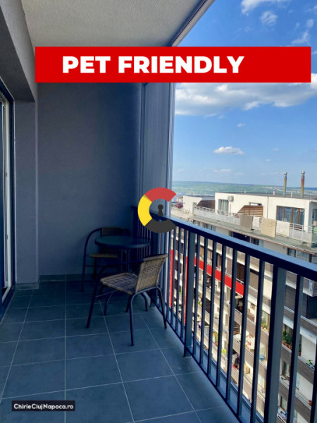 Apartament Modern cu 2 Camere • Bună Ziua • Terasă • Pet Friendly 