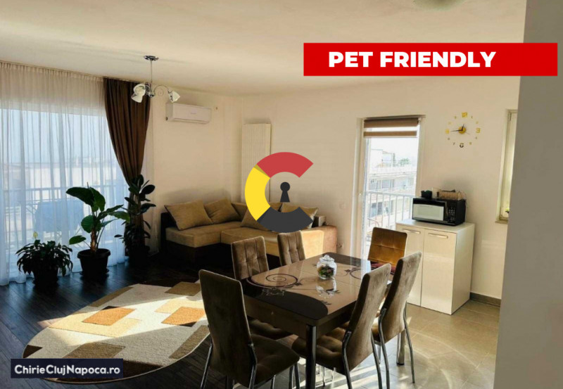 Apartament Modern cu 2 Camere • Bună Ziua • Terasă • Pet Friendly 
