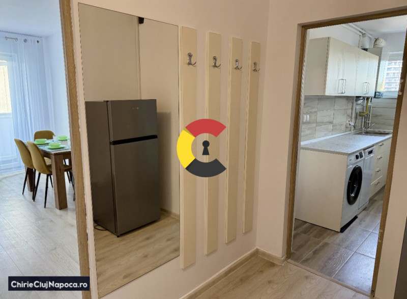 Apartament nou cu 2 camere si balcon, Manastur , zona Bucium