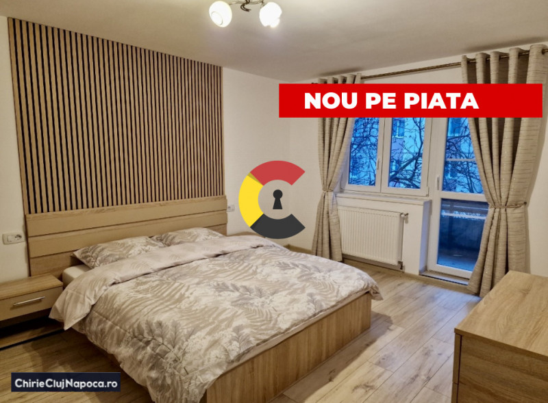 Apartament modern cu 2 dormitoare si balcoane, Intre Lacuri , zona Iulius Mall