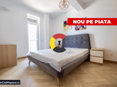 Apartament fain cu 2 camere si balcon, Gheorgheni, zona Sopor, parcare