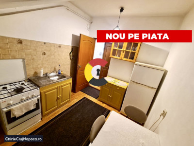 Apartament fain cu o camera, Gheorgheni, zona Hermes
