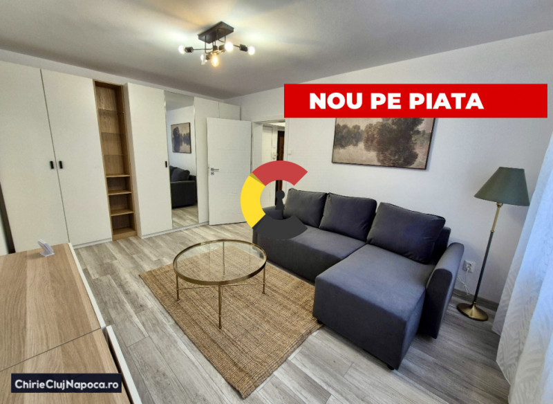 Apartament renovat cu 2 camere si balcon, Gheorgheni, zona Hermes