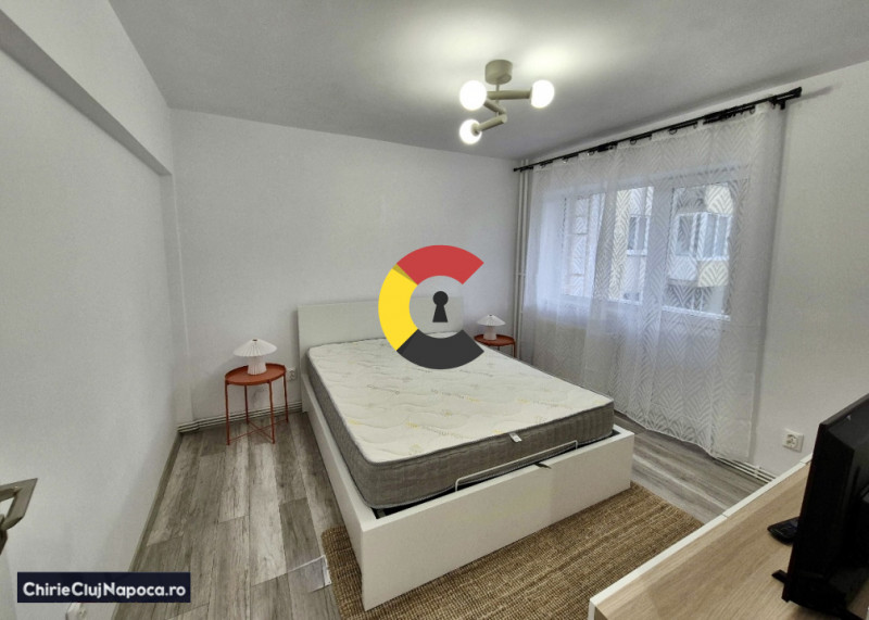 Apartament renovat cu 2 camere si balcon, Gheorgheni, zona Hermes