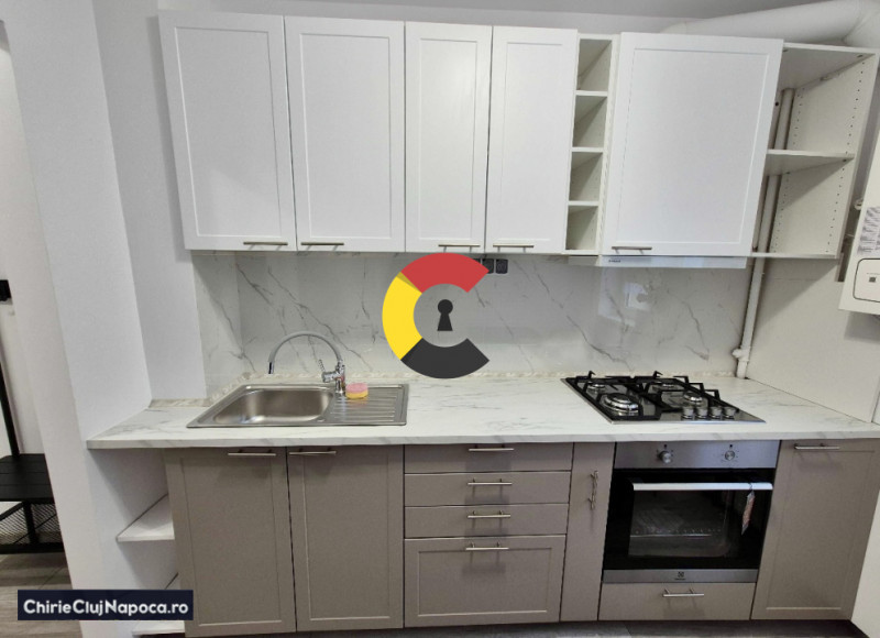 Apartament renovat cu 2 camere si balcon, Gheorgheni, zona Hermes