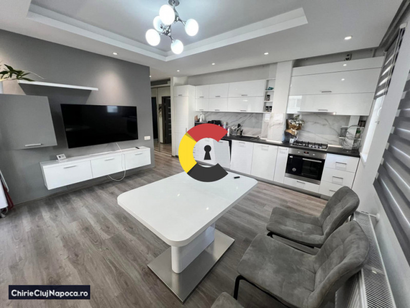 Apart. 2 dormitoare decomandate + living cu bucatarie |ViVo| bloc nou|