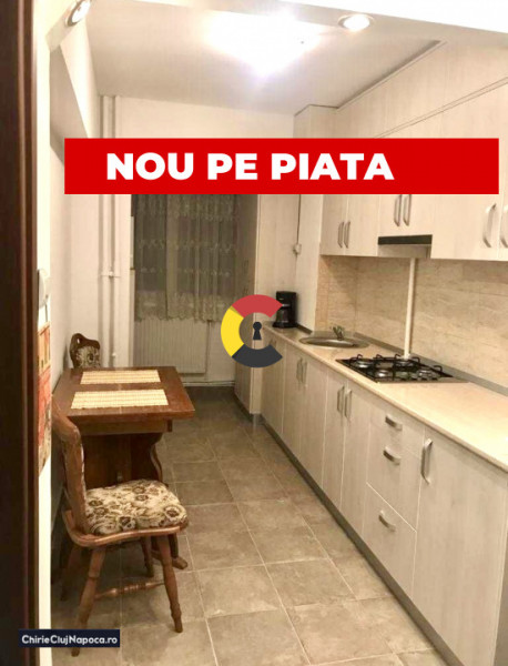 Apartament cu 2 camere si balcon, Gheorgheni, zona Iulius Mall, parcare