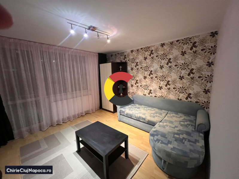 Garsoniera decomandata+parcare si boxa, cartier Manastur, zona buna