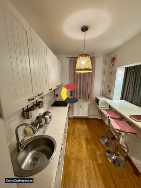 Apartament cu 2 camere, Gheorgheni, zona Iulius Mall, balcon