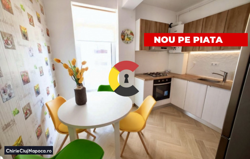 Apartament cu 2 camere si balcon, Gheorgheni, zona Sopor, garaj