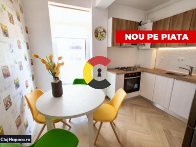 Apartament cu 2 camere si balcon, Gheorgheni, zona Sopor, garaj