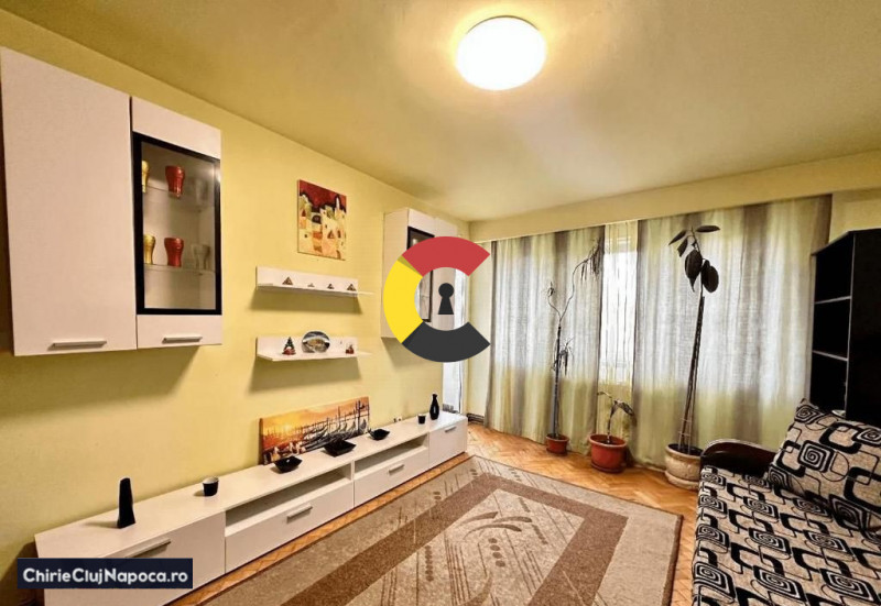 Ap. cu 2 camere deco + parcare, Manastur, 4-5 stații de Centru