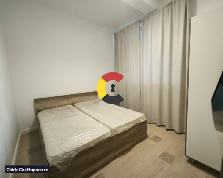 Apart. cu 2 camere+curte, bloc nou, parcare, zona Marasti/Oser