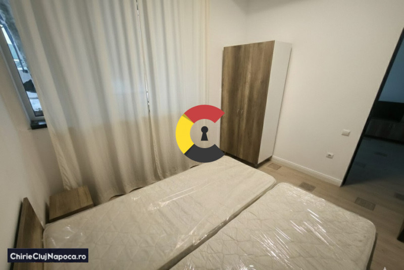 Apart. cu 2 camere+curte, bloc nou, parcare, zona Marasti/Oser