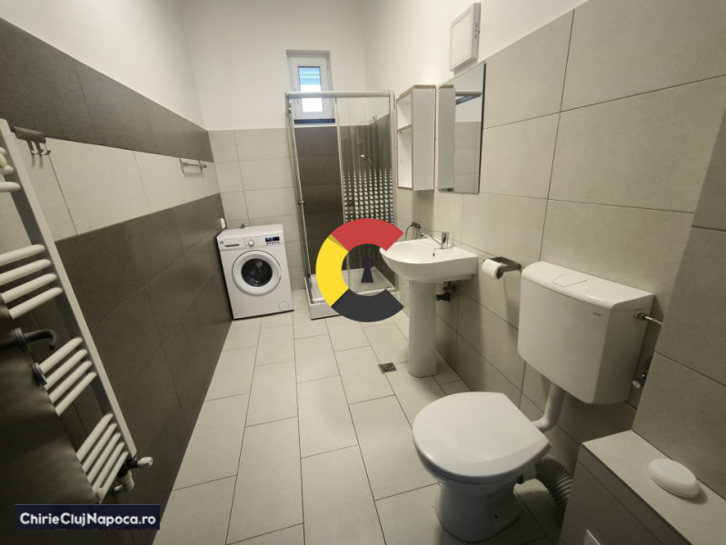 Apart. cu 2 camere+curte, bloc nou, parcare, zona Marasti/Oser