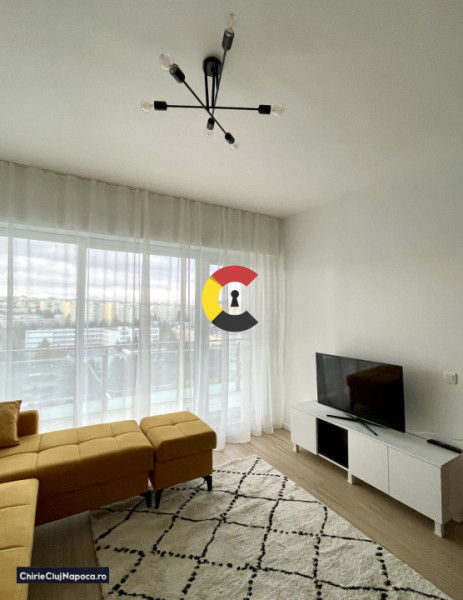 Apartament cu 2 camere si terasa, Gheorgheni, zona Viva City, garaj