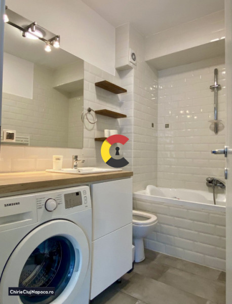 Apartament cu 2 camere si terasa, Marasti, zona Farmec, dressing 