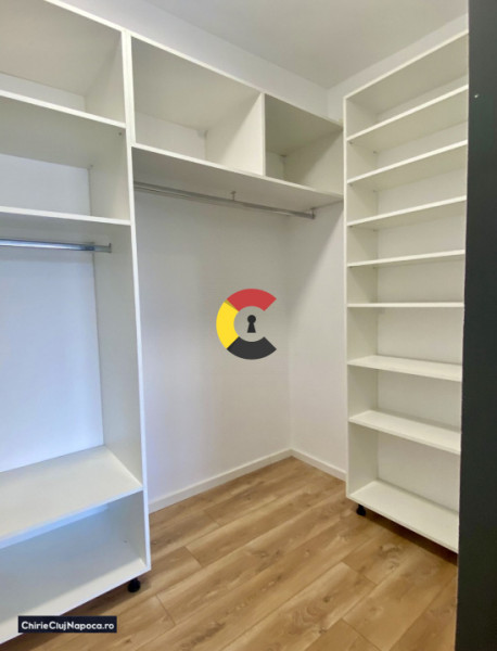 Apartament cu 2 camere si terasa, Marasti, zona Farmec, dressing 