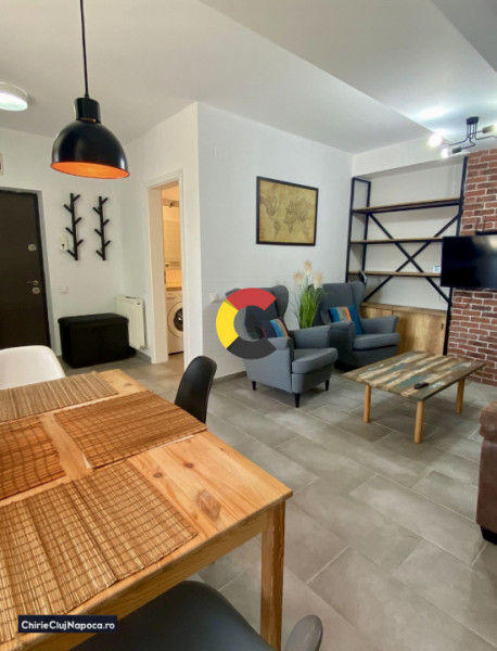 Apartament cu 2 camere si terasa, Marasti, zona Farmec, dressing 