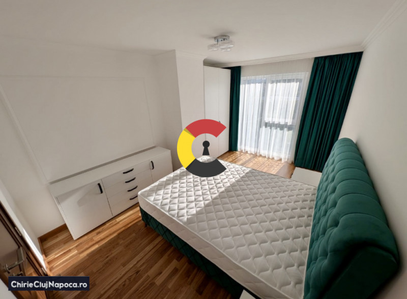 Apartament cu 2 camere si terasa, Gheorgheni, zona Sopor, parcare 