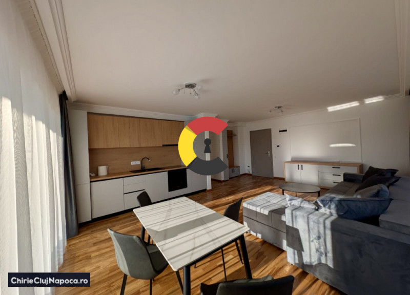 Apartament cu 2 camere si terasa, Gheorgheni, zona Sopor, parcare 