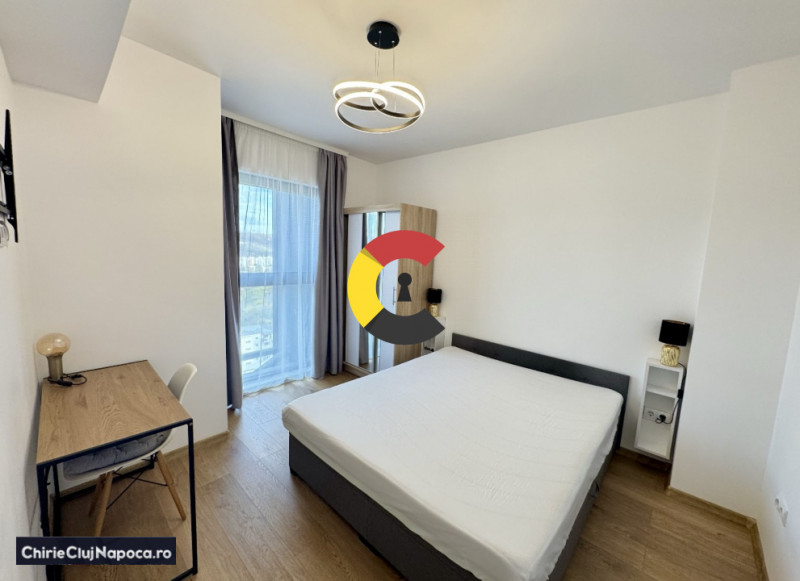 Apartament cu 2 camere si terasa, Manastur, Complex West City Tower 