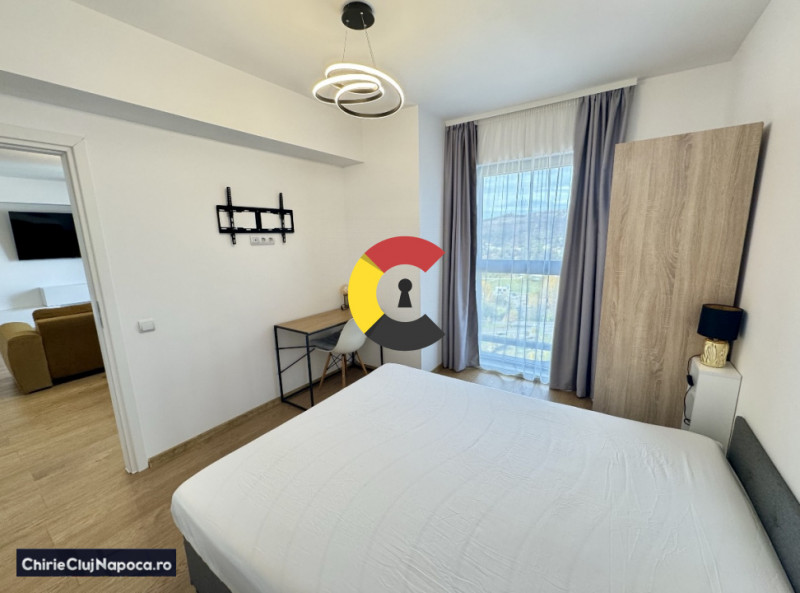 Apartament cu 2 camere si terasa, Manastur, Complex West City Tower 