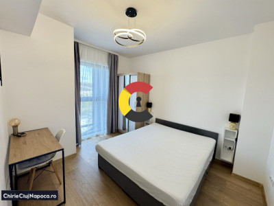 Apartament cu 2 camere si terasa, Manastur, Complex West City Tower 
