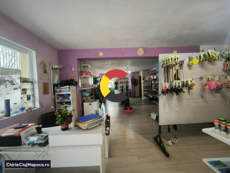 Spatiu comercial cu vad bun, 65 mp, zona Libertatii Apahida