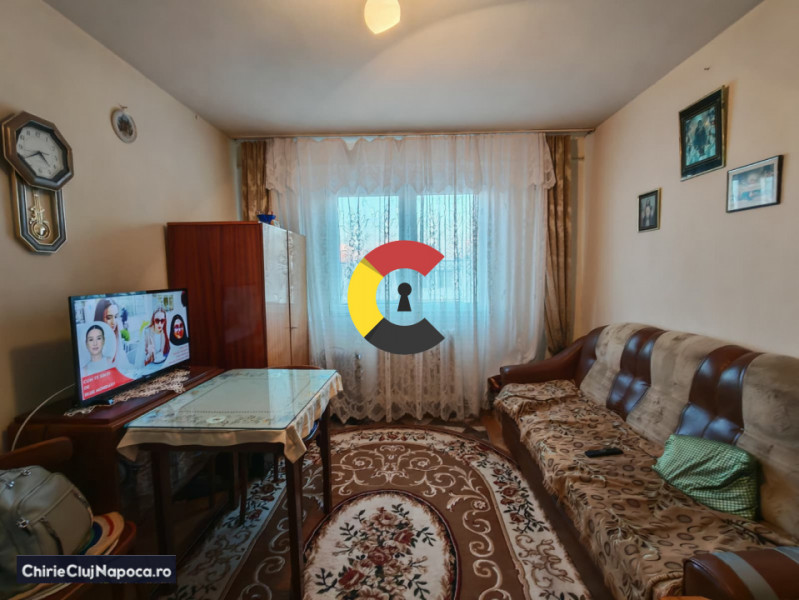 Apartament mobilat cu 2 camere, Cart. Manastur, 4-5 statii de Centru
